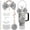 Gray, variant on PTSPLLMY Grey Bling Cup Accessories Set for Stanley 24/30/40oz, Rhinestone Boot | Bow straw topper set with pearl strap and charms, perfect for cute girly tumbler decoration and gifting