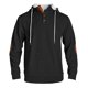 thumbnail image 4 of pstuiky camisetas de manga larga para hombre, Blusa informal y moderna de color liso con capucha y botones de manga larga para hombre top de hombre m, 4 of 5