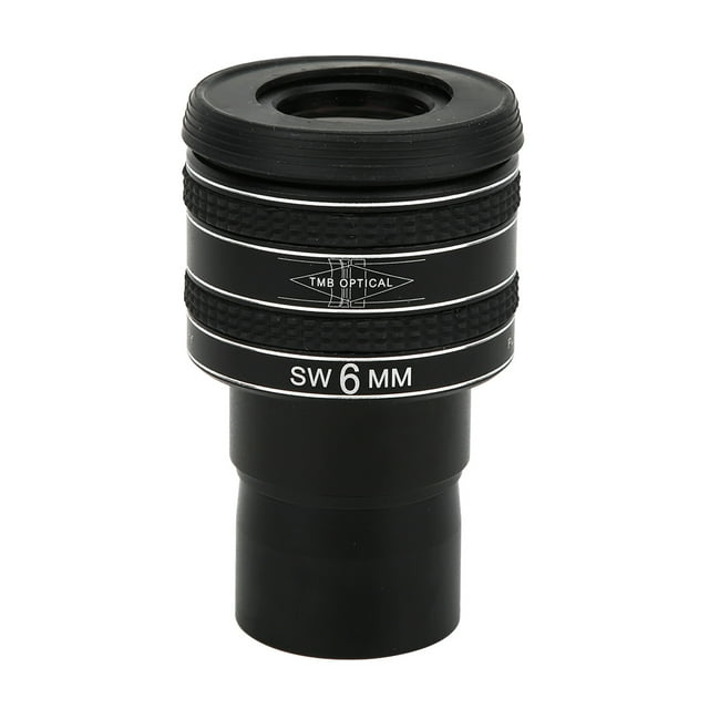 1.25inch Eyepiece, Excellent Image Contrast Planetary Eyepiece 6mm Length Rubber Eye Pads For Astronomy Telescope Monocular