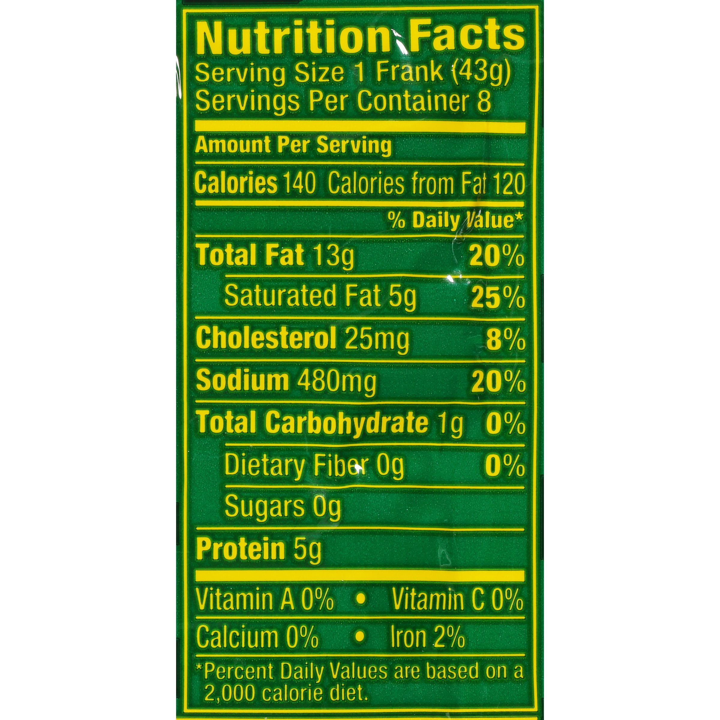 Nathan S All Beef Franks Nutrition Facts Bios Pics