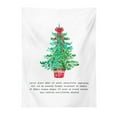 thumbnail image 2 of 2pcs Merry Christmas Blankets, Christmas Tree Soft Fleece Blanket Decorative for Home Sofa Couch Chair Living Bedroom 75x100CM, 2 of 2