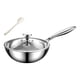 thumbnail image 5 of Sartén antiadherente, utensilios de cocina, olla portátil fácil de limpiar, sartén para saltear, sartén para restaurante, cocina, uso doméstico, 5 of 9
