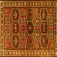 thumbnail image 1 of Ahgly Company Indoor Square Persian Yellow Traditional Area Rugs, 3' Square, 1 of 4
