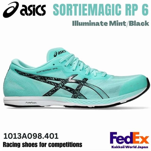 ASICS Running Shoes SORTIEMAGIC RP 6 Illuminate Mint 1013A098.401 UNISEX NEW!!