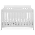 thumbnail image 4 of Delta Children Richmond 6-in-1 Convertible Baby Crib, Bianca White, 4 of 17