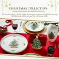 thumbnail image 5 of Spode Christmas Tree Lazy Susan - Non Skid 360 Degree Rotation, Holiday Space Saver for Kitchen, Cabinet, Pantry, Rotating Spice Rack Organization for Easy Access, Festive Entertaining, 5 of 7