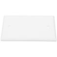 thumbnail image 1 of KAKOWELY Blank Outlet Cover Plate Rectangular Plastic Home Decor 1Pcs, 1 of 8