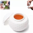 thumbnail image 1 of Best X-mas Gift| Golf Ball Shaped Shot Glass, Cool Golf Ball Shot Glass Novelty, 1 of 5