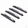 thumbnail image 1 of 8 X Negro Puerta de Coche de Parachoques Body Decor, 1 of 9