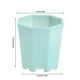 thumbnail image 2 of Macetas decorativas de resina para suculentas | Set de 10 mini macetas para artículos de decoración y jardinería | Blanco | Ligero y duradero | Uso en interiores/exteriores, 2 of 5