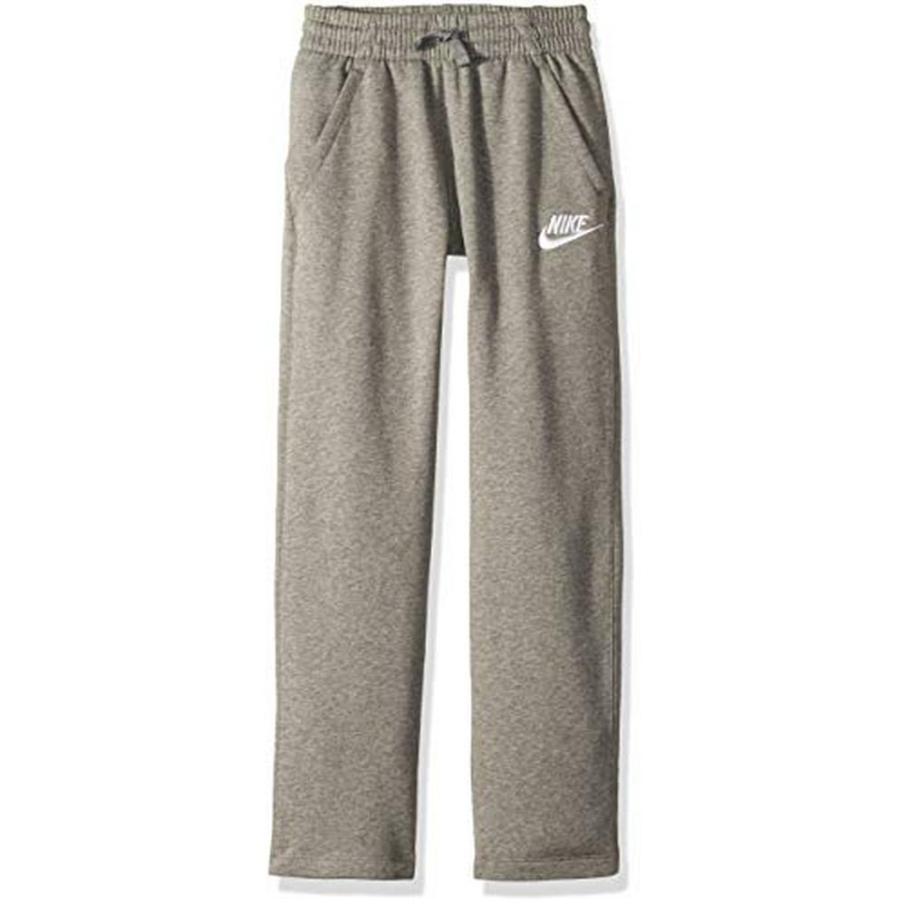 fleece open hem joggers