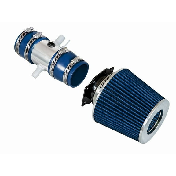 RTUNES RACING - BLUE - SHORT RAM INTAKE Compatible For 95-99 NISSAN MAXIMA/INFINITI I30 V6