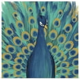 thumbnail image 1 of Great BIG Canvas | Rolled Veronique Charron Poster Print entitled Proud as a Peacock I, 1 of 4