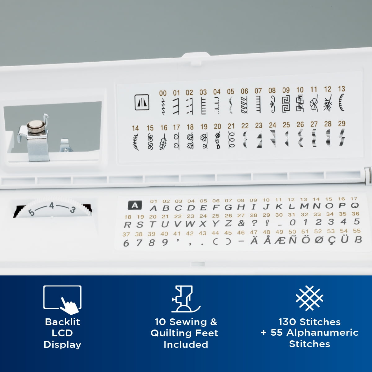 Brother Sq9185 Sewing And Quilting Machine With 130 Stitch Walmart Com Walmart Com