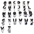 thumbnail image 5 of Stainless Steel Alphabet Cutter Set,Mini Letter Cutters Stainless Baking Mold Tools Mini Letter Cutters Masterfully Created, 5 of 5