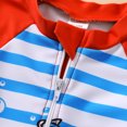 thumbnail image 5 of Younger Tree Baby Boys Swimsuit Toddler Long Sleeve Rash Guard Swimwear One Piece Zipper Bathing Suit with Hat,Size 6-12 Months, 5 of 9