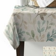 thumbnail image 2 of Fall Autumn Leaves Rectangle Tablecloths 54x87,Farmhouse Country Botanical Plant Table Cloth Table Cover Indoor/Outdoor Tabletop Decor for Wedding Holiday Party Dinner Baby Shower, 2 of 7