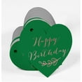 thumbnail image 3 of Inkdotpot 50 Pack Happy Birthday Favor Paper Tag Craft Real Rose Gold Foil Hang Tag, 3 of 8