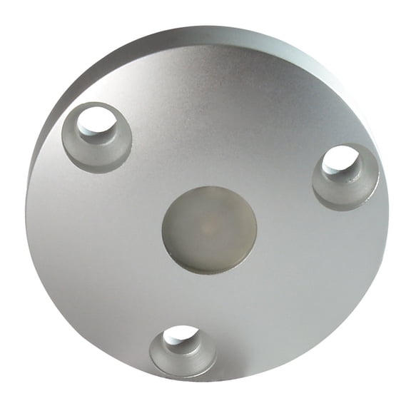 Lumitec High Intensity "Anywhere" Light - Brushed Housing - Red Non Dimming 101035