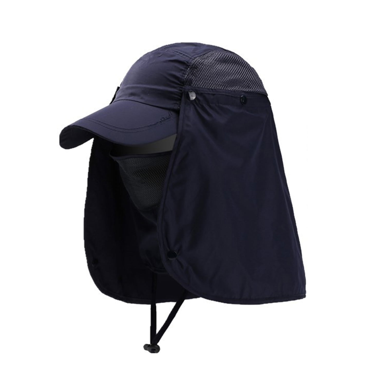 Yirtree Foldable Sun Cap, Fishing Hats, UPF 50+ Protection Caps with Face  Mask Neck Flap 