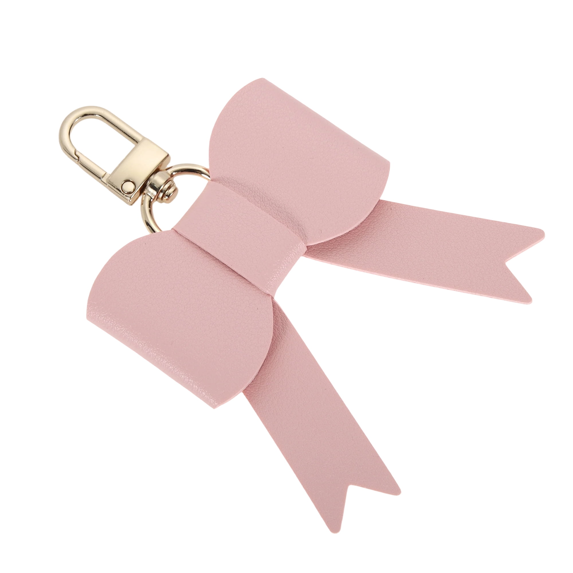 Unique Bargains Colorful Bow Handbag Charms for Gifts And Accessories Pink