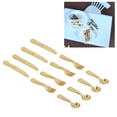 thumbnail image 1 of Cuchillos en Miniatura Cucharas de aleación Mini Cuchillo de aleación Tenedor Cuchara Decorativa para Casa de Muñecas Suministros de Cocina ANGGREK  Otros, 1 of 8