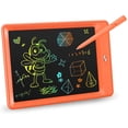 thumbnail image 1 of LCD Writing Tablet, 10 Inch Colorful Toddler Doodle Board Drawing Tablet, Erasable Reusable Electronic Drawing Pads, Educational and Learning Toy for 3-6 Years Old Boy and Girls (Orange), 1 of 7