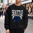 thumbnail image 4 of Football City Team Sweatshirts for Men 2025 Long Sleeve Crewneck Rugby Graphic Sweatshirt Pullover Tops, 4 of 5