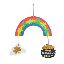 Fun Express 12 Pieces Foam Shamrock Wreath Craft Kit St Patrick s Day fun-express-12-pieces-foam-shamrock-wreath-craft-kit-st-patrick-s-day