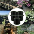 thumbnail image 7 of Garden Tools Fabric Grow Pots 5 Pack Fabric Grow Pots Round Aeration Plant Pots Grow Bags 3-15 Gallon Black 5 Gallon/18.9L, 7 of 7