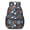 Football and Basketball-2, variant on Football and Basketball Black Pattern 17" School Backpacks for Teens,Waterproof Oxford Fabric,S-Shape Padded Straps for School,Travel,Hiking,Camping