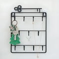 thumbnail image 3 of LAMIRO Key Holder For Wall Decorative Wall Mounted Key Hangers For Wall With Mail Key Rack Wooden Mail Organizer With Shelf, 3 of 3