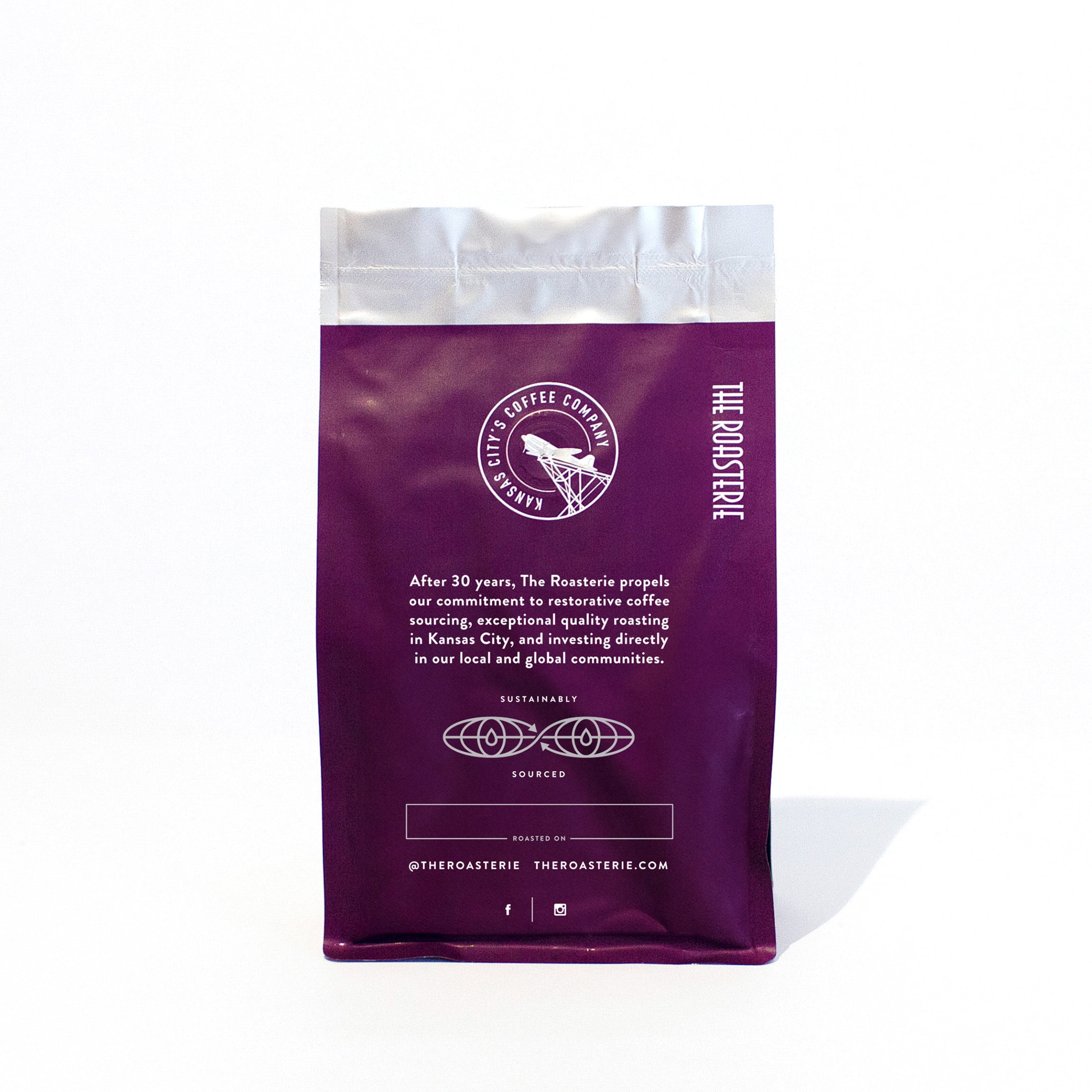 The Roasterie Betty's Recipe, Flavored Local Coffee, Medium Roast, Whole Bean, 10oz