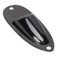 thumbnail image 3 of Conector de guitarra Jadeshay placa de enchufe Negro Metal, 3 of 8