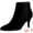 Black, variant on DARING DIVA Women's Pointy Toe Stiletto Heels Ankle Boots Black US 7
