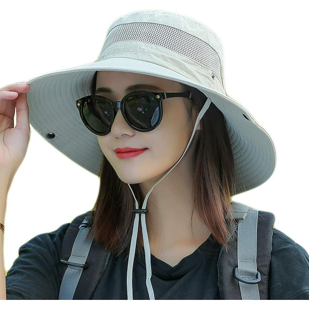 Sombrero para el sol con protección UV, para exteriores, para jardinería, para verano, para pesca y viajes a la playa