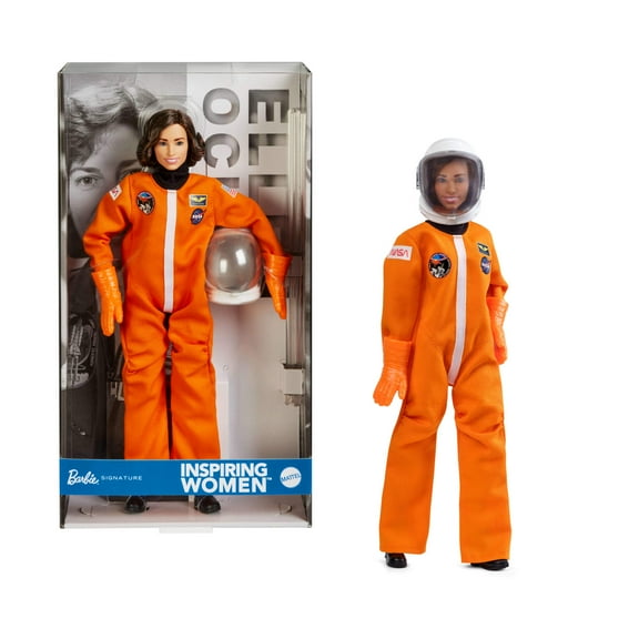Barbie Signature Inspiring Women Ellen Ochoa Fashion Doll Collectible, Astronaut Suit & Accessories