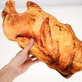thumbnail image 5 of ULTNICE Realistic Roasted Chicken Stuffed Pillow Orange PP Cotton Versatile Use, 5 of 8