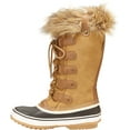 thumbnail image 3 of Women's Jambu JBU Ella Mid Calf Waterproof Duck Boot Tan Brushed Vegan Nubuck/Rubber 9.5 M, 3 of 6