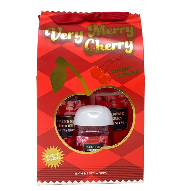 Bath & Body Works Japanese Cherry Blossom Very Merry Cherry Mini