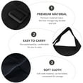 thumbnail image 4 of SHISUYAN Portable Bow Storage Bag with ABS and Cloth Material for Outdoor Use Black Foldable, 4 of 9