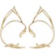 thumbnail image 2 of 1 Pair Cuff Earrings Women Ear Cuffs Earrings Elegant Ear Cuff Wrap Around Earrings, 2 of 5