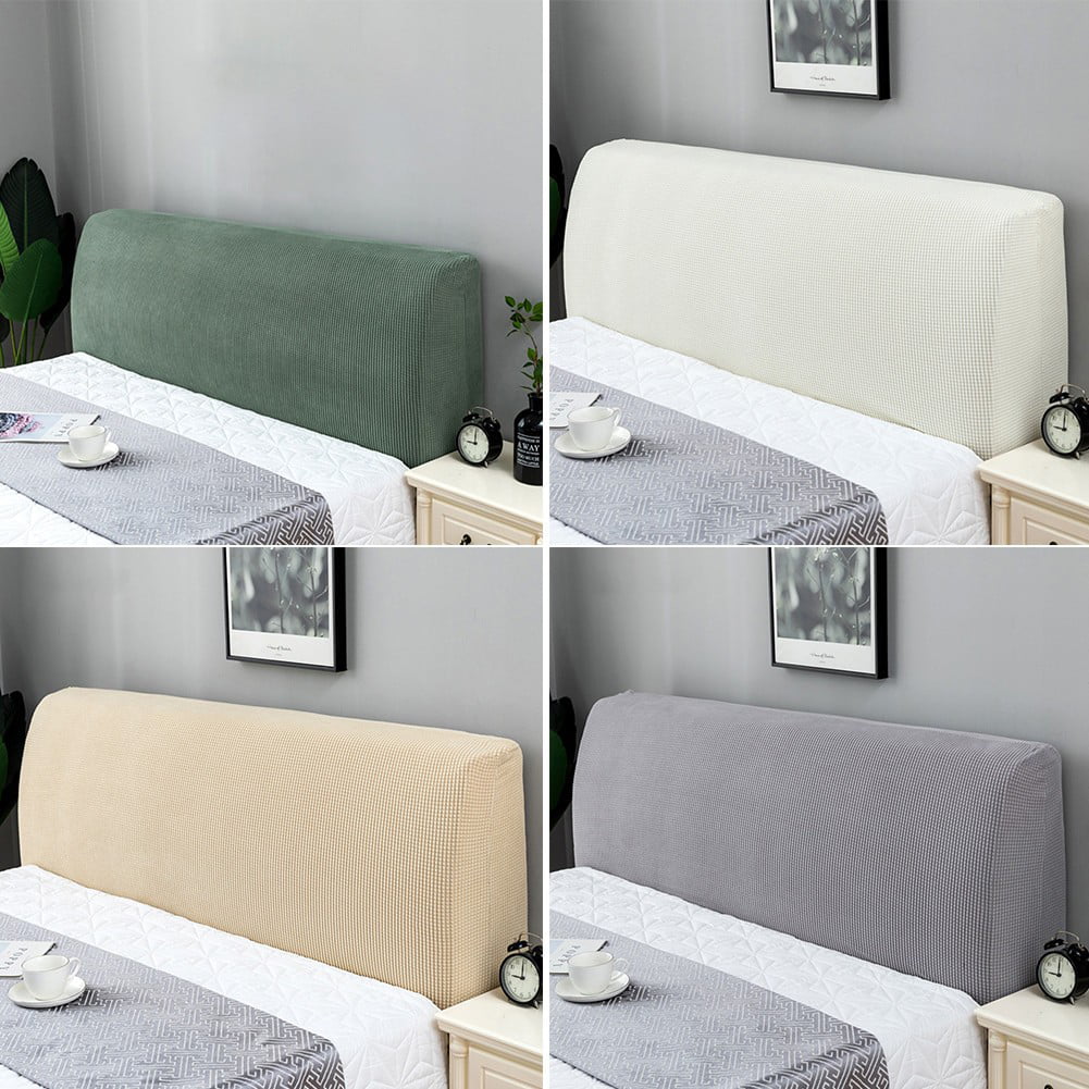 Details about   Stretch Bed Headboard Cover Bedding Quilt Bedspread Coverlet Dustproof Slipcover 