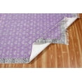 thumbnail image 6 of Casavani - 2'6"x8' Handwoven Cotton Block Printed Rugs Purple Cotton Area Runner Rugs for Kitchen, 6 of 7