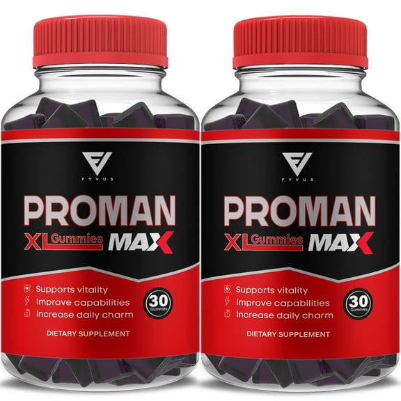 (2 Pack) Proman XL Max Gummies PromanXL Max Supplement for Daily High Drive (2 Month Supply)