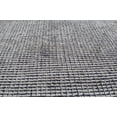 thumbnail image 2 of Rugs America Sandra 6195D Stonewash Graphite Solid Contemporary Gray Area Rug, 2'x3', 2 of 2