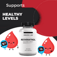 thumbnail image 6 of Research Labs High Potency Micronized Resveratrol Supplement. 2 For 1 Ad.  Potent Antioxidants Supplement, Trans Resveratrol for Heart Health, Promotes Anti Aging & Cognitive Support, 6 of 8