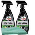 thumbnail image 1 of Kit Brillo para Llantas Turtle Wax Wet n Black 680 ml x2 + Paño, 1 of 1