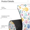 thumbnail image 4 of Yayeee Faucet Mat for Kitchen Sink 14.7" Diatomite Long Splash Guard Pad, Purple Easter Eggs, 4 of 7