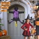 thumbnail image 2 of Witch Flying Prop 23356+21215+ (Piernas Pelo) Púrpura, 2 of 9